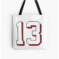 Nico Hischier 13 All Over Tote Bag