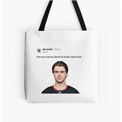 Free my man Nico Hischier All Over Print Tote Bag