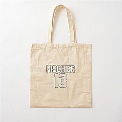 Nico Hischier jersey number Cotton Tote
