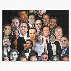 Nicolas Cage photo high quality jigsaw puzzle
