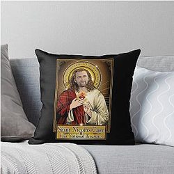 Nicolas Cage Pillow Throw