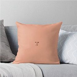 Nicolas Cage Face Throw Pillow