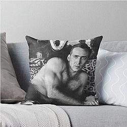 hot nicolas cage Pillow