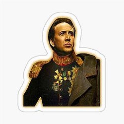 Nicolas Cage Sticker