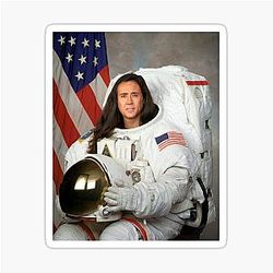 Nicolas Cage Sticker