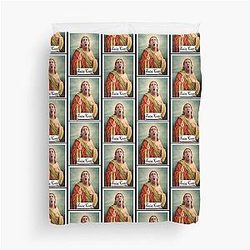 Saint Nicolas Cage Glorious Duvet Cover