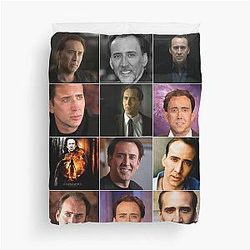Nicolas Cage Photo Duvet Cover
