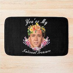 Nicholas Cage National Treasure Bath Mat