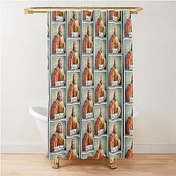 Nicholas Cage The Glorious Shower Curtain