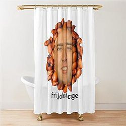 Nicolas Cage ironic funny Shower Curtain