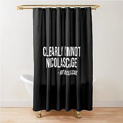 I Am Nicolas Cage Shower Curtain