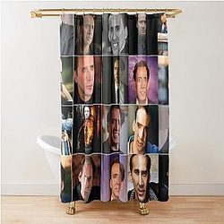 Nicolas Cage Shower Curtain
