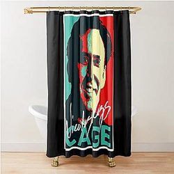 Nicolas Cage Shower Curtain