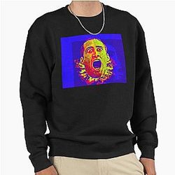 Nicolas Cage in Faceoff Pullover Sweatshirt