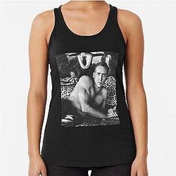 Nicolas Cage Racerback Tank Top