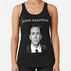 Nicolas Cage John Travolta Face Off Tank Top