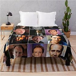 Nicolas Cage Photo Blanket