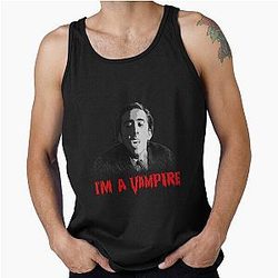 I'm A Vampire Nicolas Cage Vampire Kiss Tank Top
