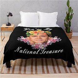 Nicholas Cage National Treasure Throw Blanket