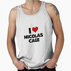 I Love Nicolas Cage Tank Top