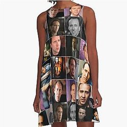 Nicolas Cage A-Line Dress