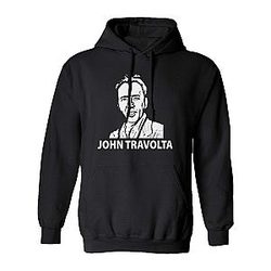Hollywood Actor Nicolas Cage Face Off Men's Hooded Sweatshirt