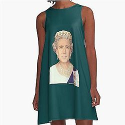 Nicolas Cage A-Line Dress