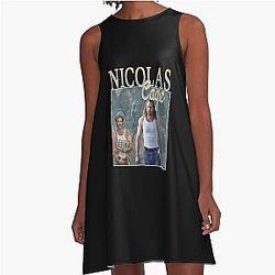 Nicholas Cage Vintage A-Line Dress