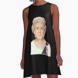 Nicolas Cage A-Line Dress