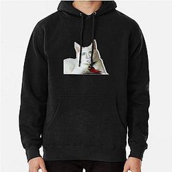 Nicolas Cage Cat Pullover Hoodie