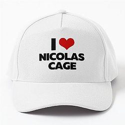 I Love Nicolas Cage Cap