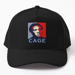 John Travolta Nicolas Cage for funny art Design Baseball Cap