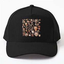 Nicholas Cage Faces Pattern Baseball Cap