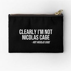 I am Nicolas Cage Pouch