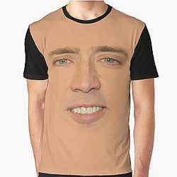 Nicolas Cage Graphic T-Shirt