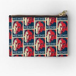 Nicolas Cage Meme Poster Zipper Pouch