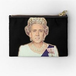 Nicolas Cage Zipper Pouch