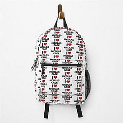 I Love Nicolas Cage Backpack