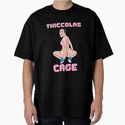 Nicolas Cage Oversized T-Shirt