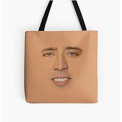 Nicolas Cage Full Tote Bag