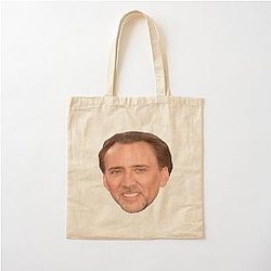 Nicolas Cage Cotton Tote Bag