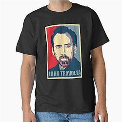 Nicolas Cage John Travolta Classic T-Shirt