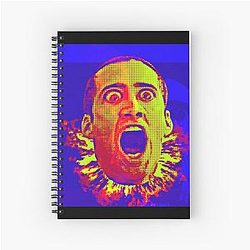 Nicolas Cage in Faceoff Spiral Notebook