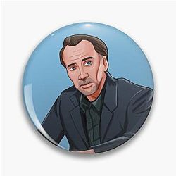 Nicolas Cage In a Pocket Pin