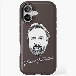 John Travolta Nicolas Cage iPhone Tough Case