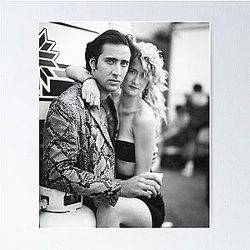 Young Nicolas Cage and Laura Dern in Wild at Heart