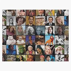 Nicholas Cage Pattern - Nicolas Cage - Nick Cage Jigsaw Puzzle