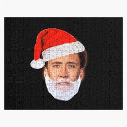Nicolas Cage as Santa Jigsaw Puzzle