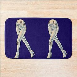 Denim Nightcrawler Bath Mat