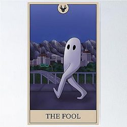 Fresno Nightcrawler Tarot Card The Fool Poster